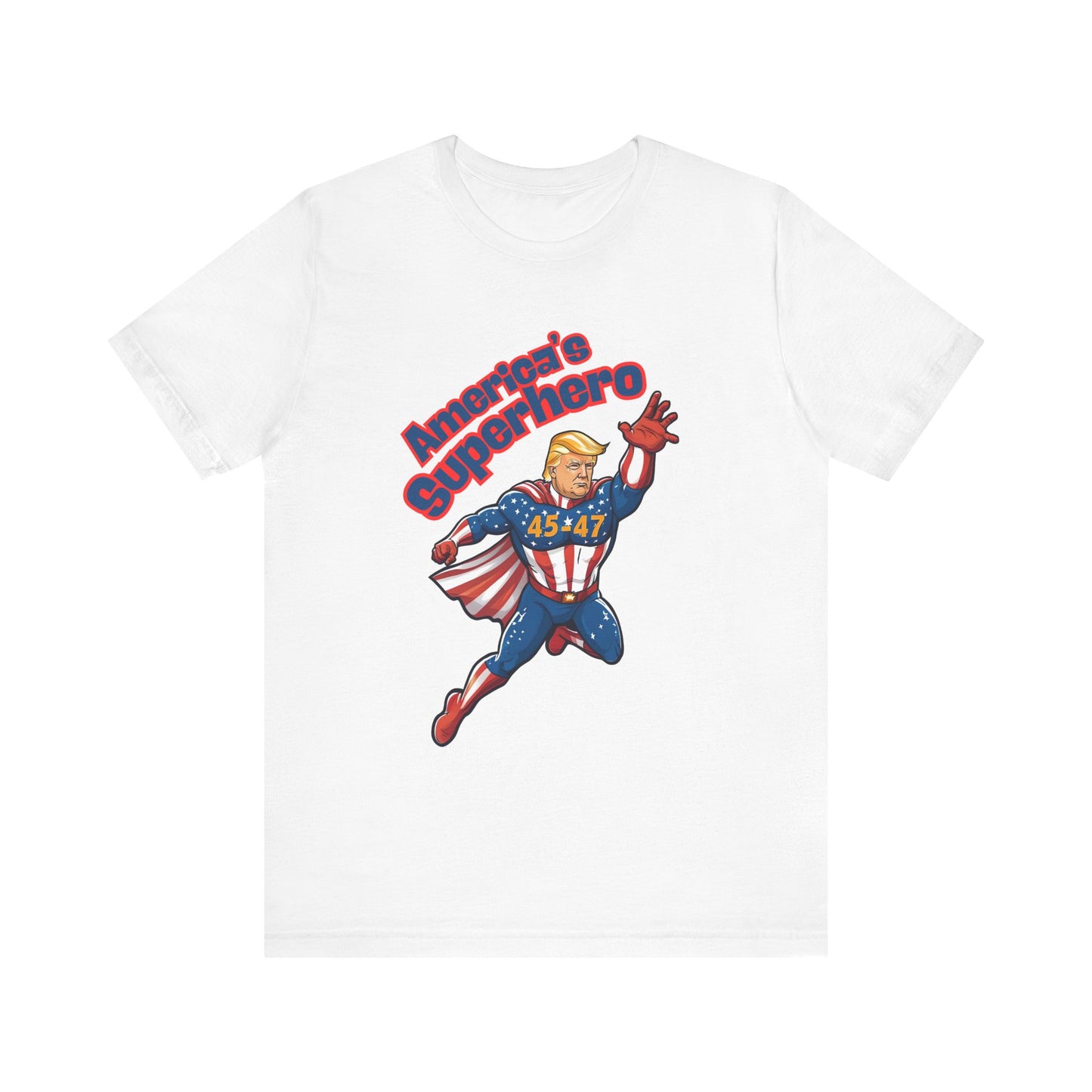Whose America's #1 Superhero Humorous Superhero Tee