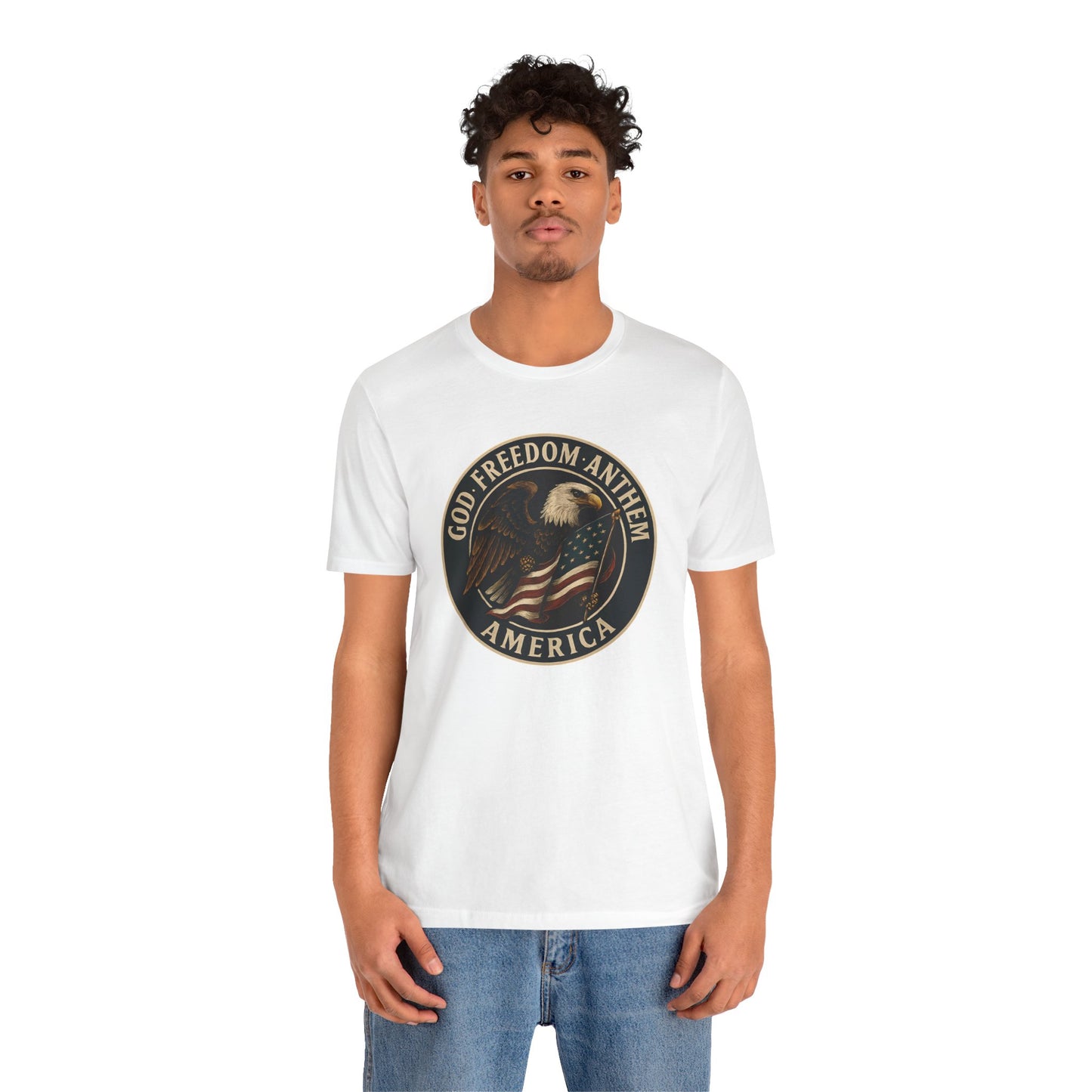 T-Shirt God Freedom Anthem Supporter