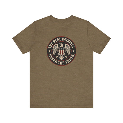 Real Patriots Guard the Truth tee