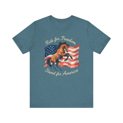Patriotic Horse Tee