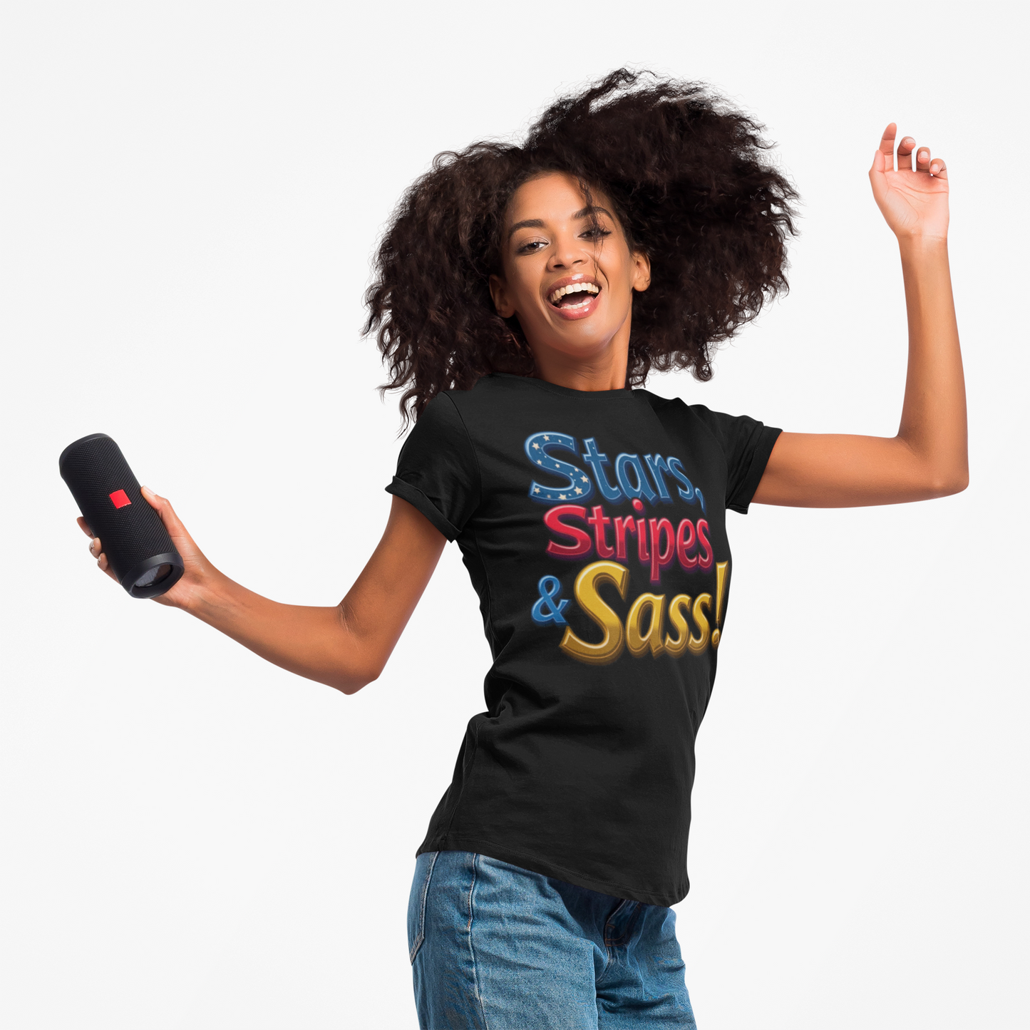Stars, Stripes & Sass Unisex Jersey Short Sleeve Tee