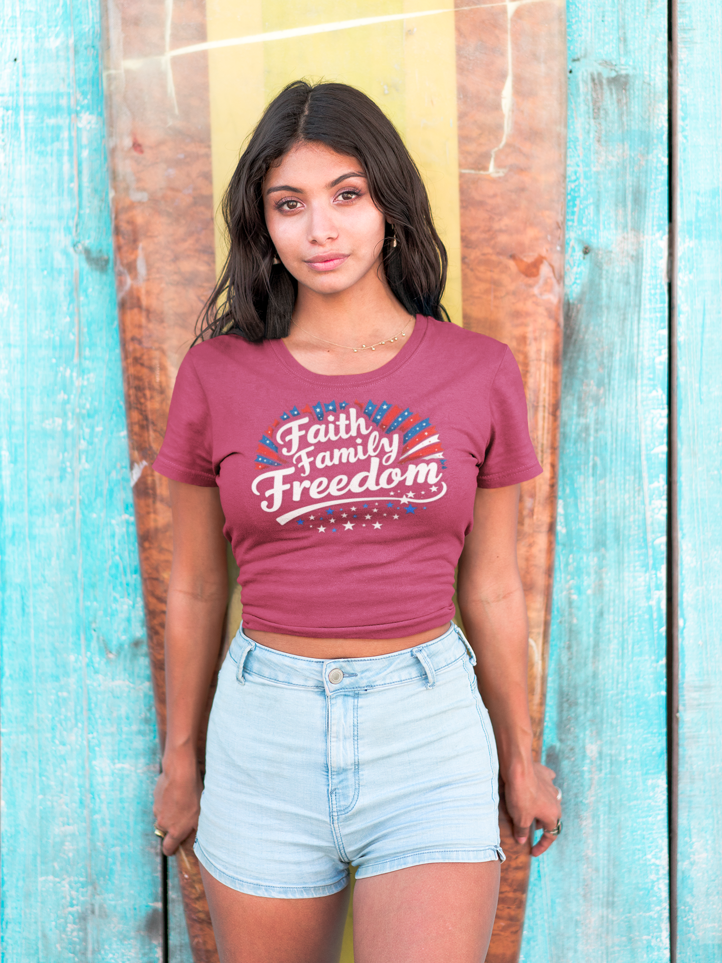 Faith Family and Freedom Tee