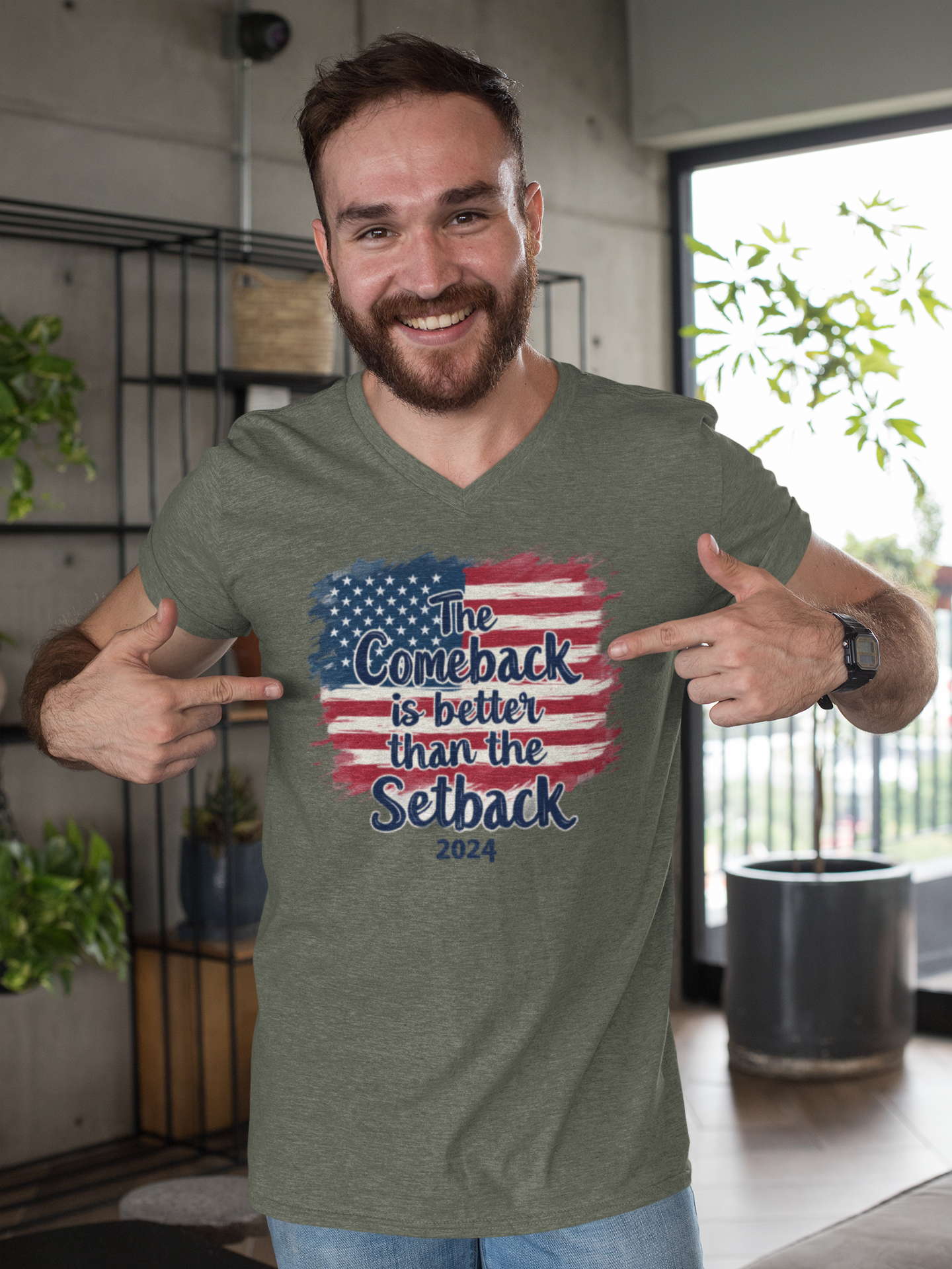 Patriotic Tee - Unisex Jersey Short Sleeve