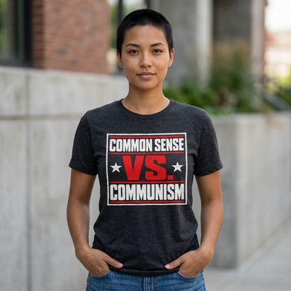 Common Sense vs. Communism Tee
