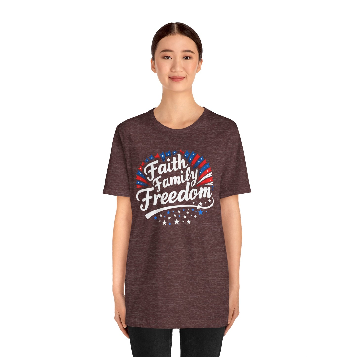 Faith Family and Freedom Tee