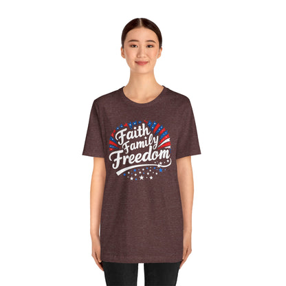 Faith Family and Freedom Tee