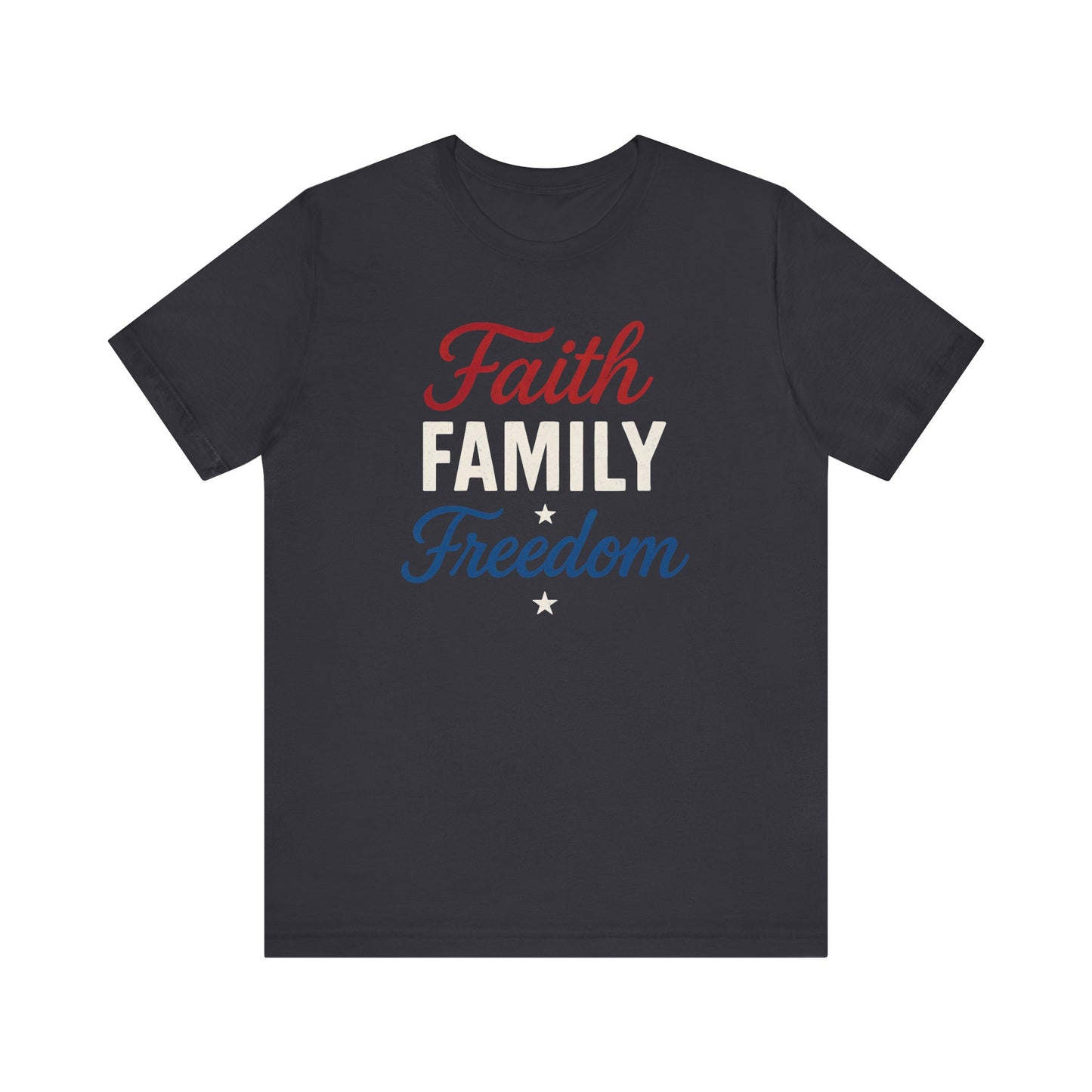 Faith Family Freedom Unisex Tee