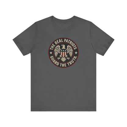 Real Patriots Guard the Truth tee