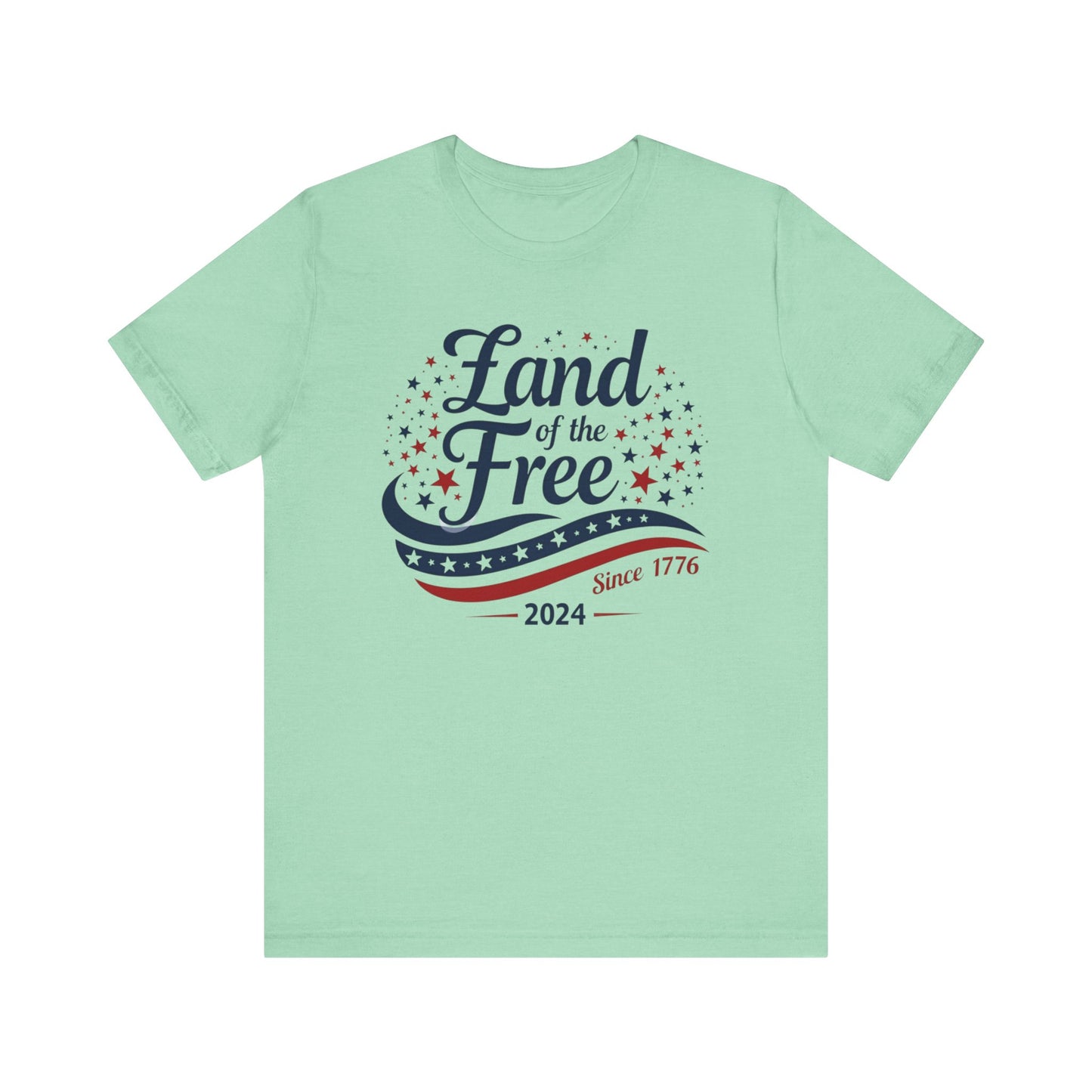 Land of the Free - Unisex Jersey Short Sleeve Tee