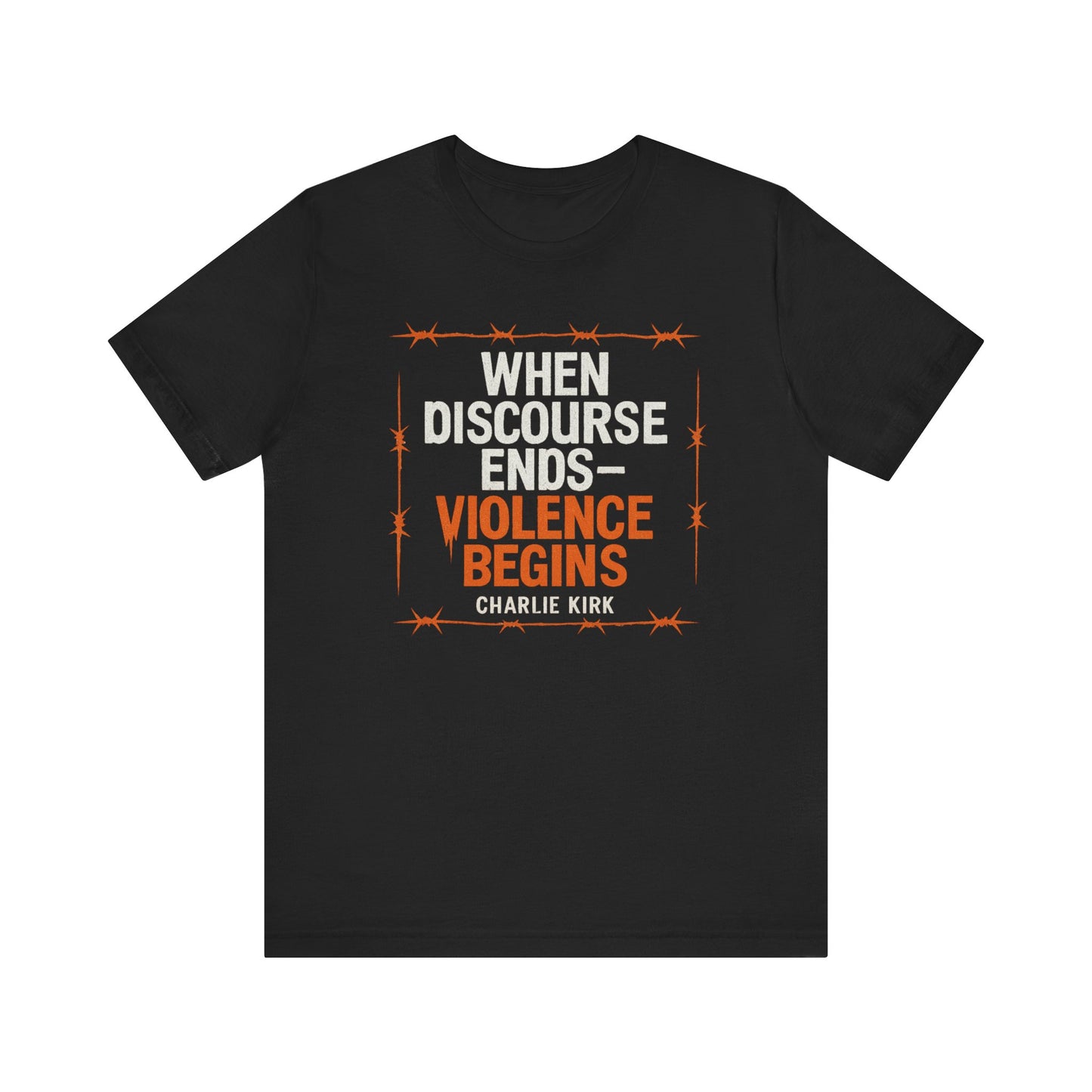 Charlie Kirk tribute shirt