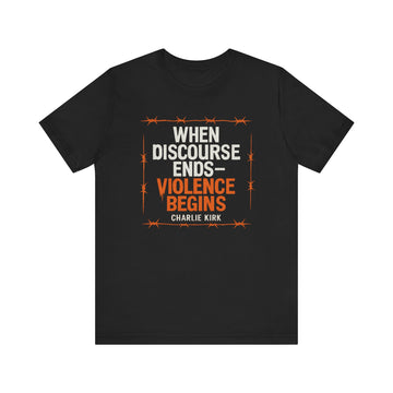 Charlie Kirk tribute shirt