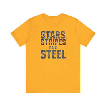 Stars, Stripes, and Steel Unisex Tee
