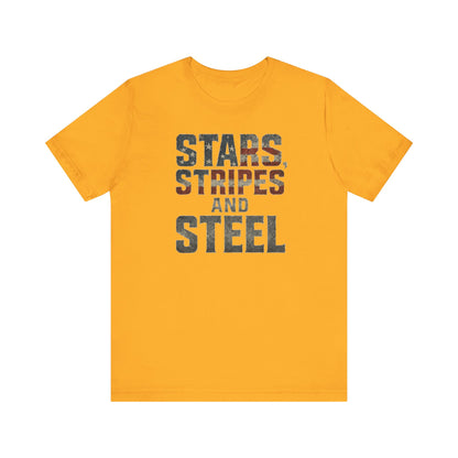 Stars, Stripes, and Steel Unisex Tee