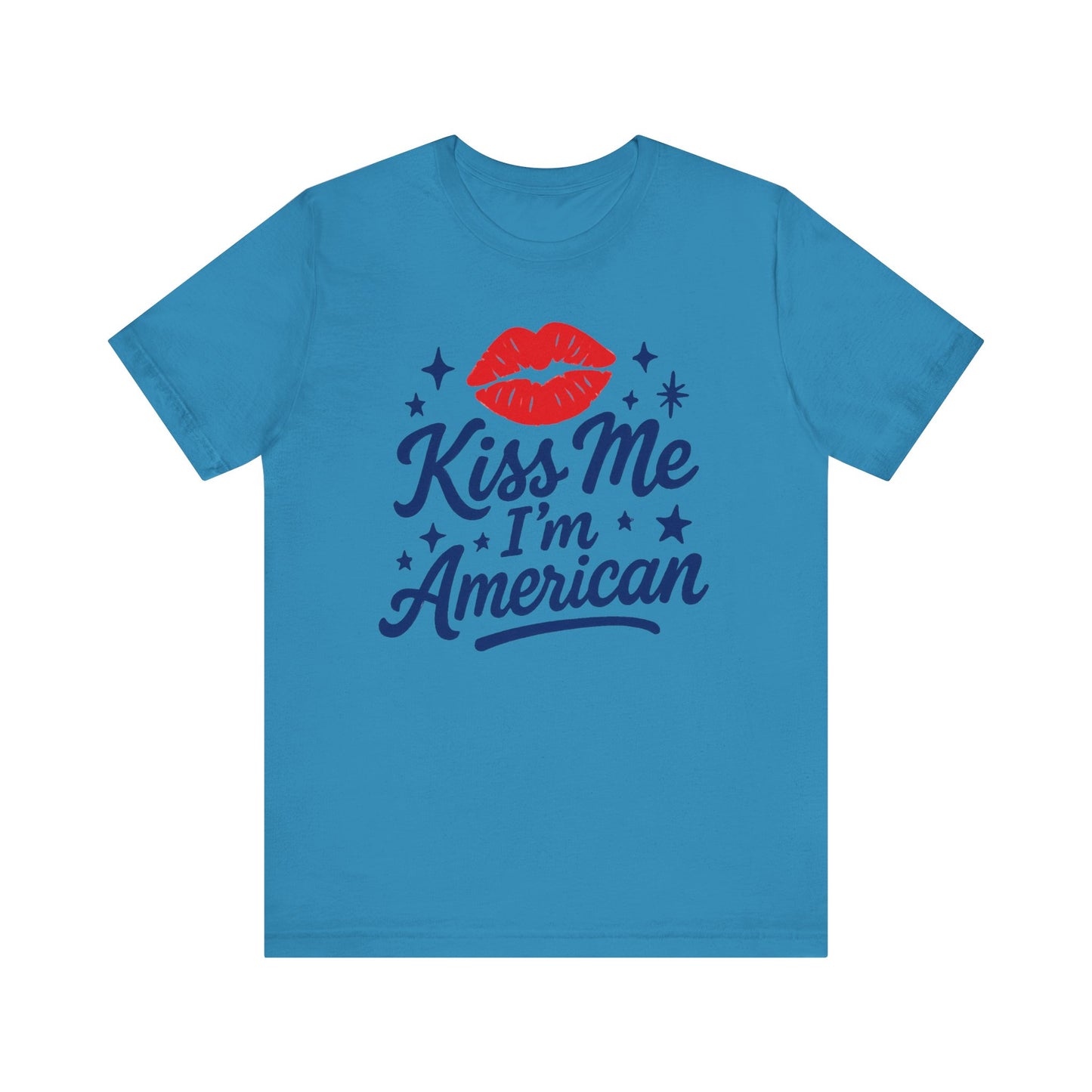 Kiss Me I'm American Tee