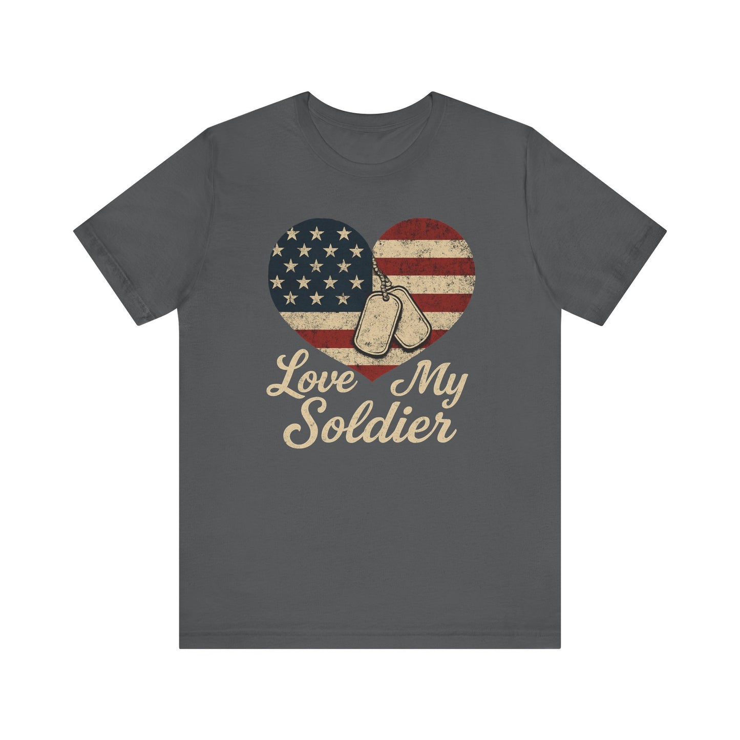 Love My Soldier Tee, Patriotic T-Shirt
