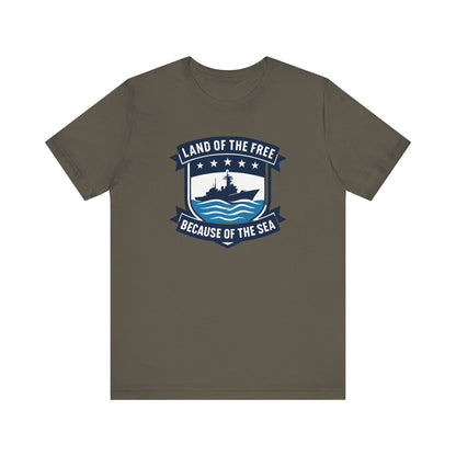 Navy Support Tee for Patriotic Americans