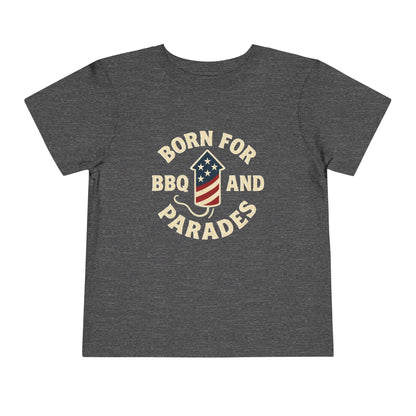 Born for BBQ and Parades, Kids Summer Shirt, Fourth of July Outfit, Toddler Independence Day Clothing, Fun Baby Tee