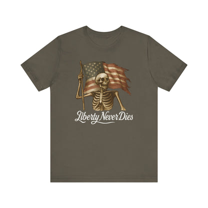 Grunge Tee - Freedom Never Dies Design