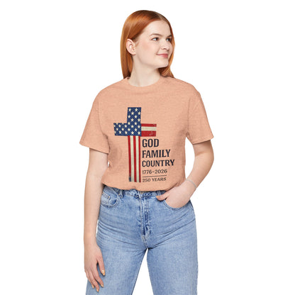 God Faith Country T-Shirt