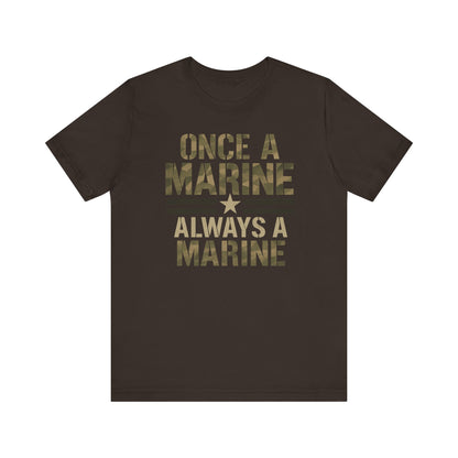 Once a Marine tee