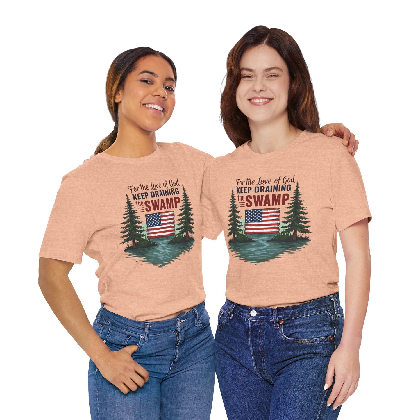 Keep Draining the Swamp T-Shirt, Unisex Tee, Casual Wear