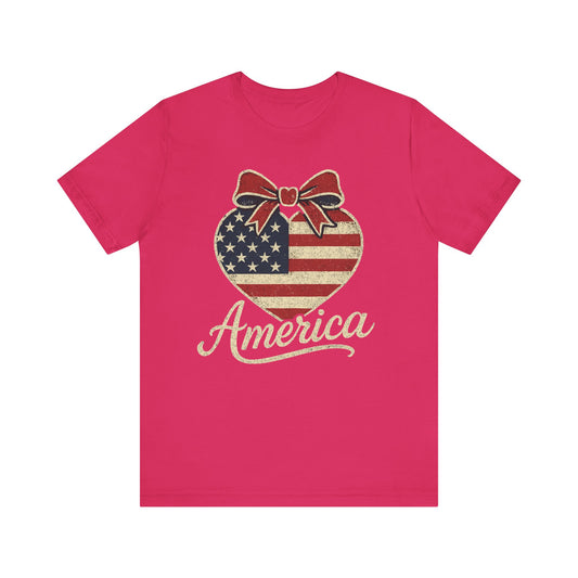 Patriotic Heart Tee adult