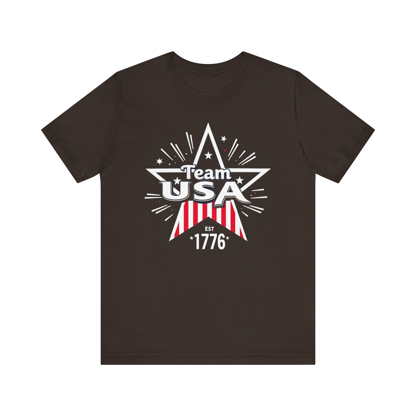 Team USA Unisex Jersey Tee - Patriotic Celebration Shirt