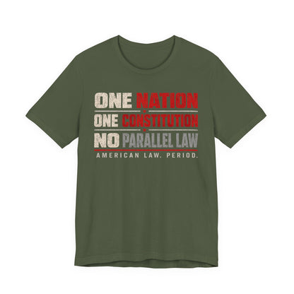 One Nation One Constitution Tee