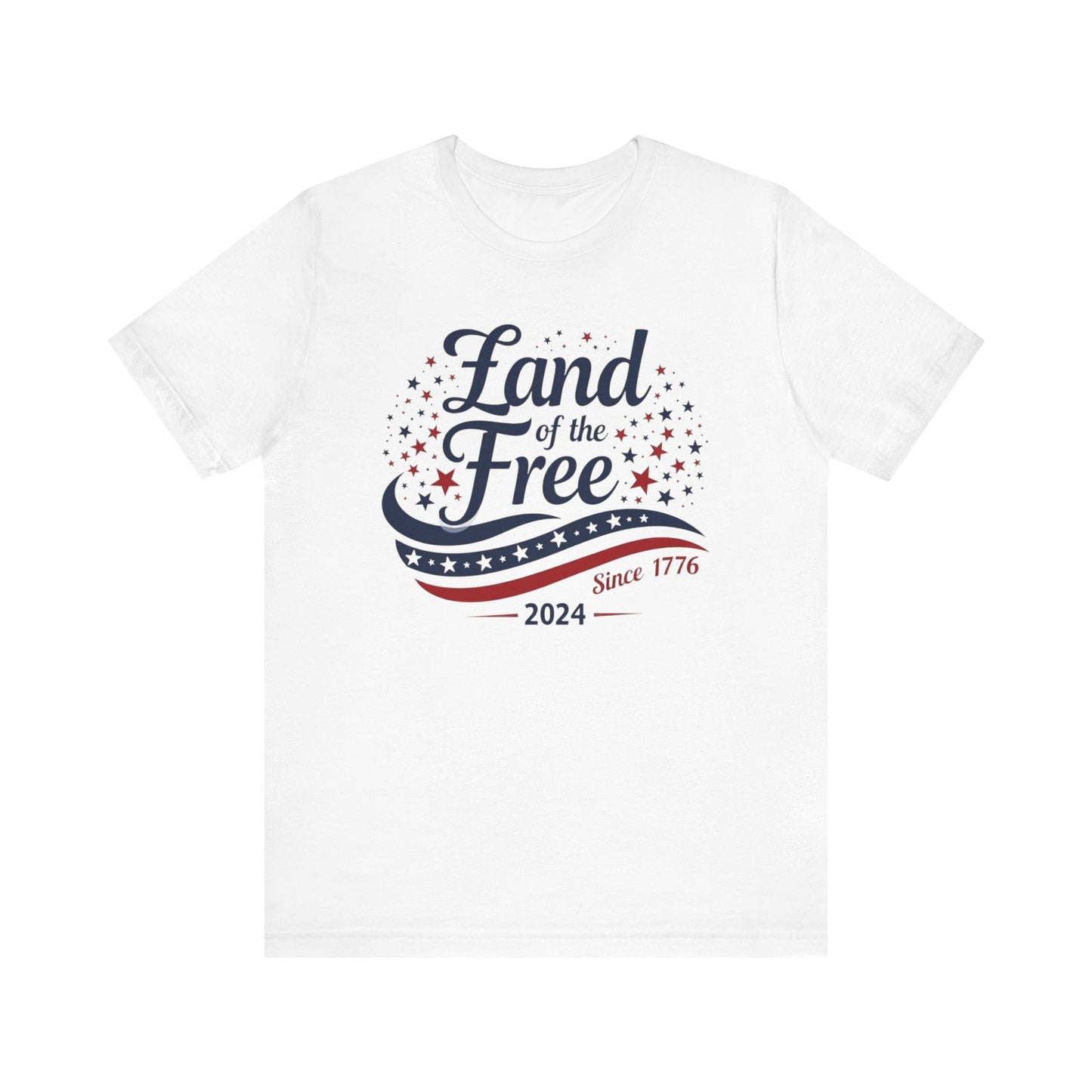 Land of the Free - Unisex Jersey Short Sleeve Tee