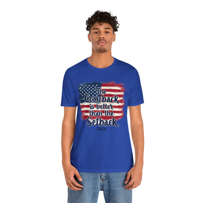 Patriotic Tee - Unisex Jersey Short Sleeve