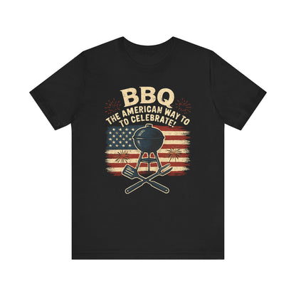 The way to celebrate in America BBQ tee