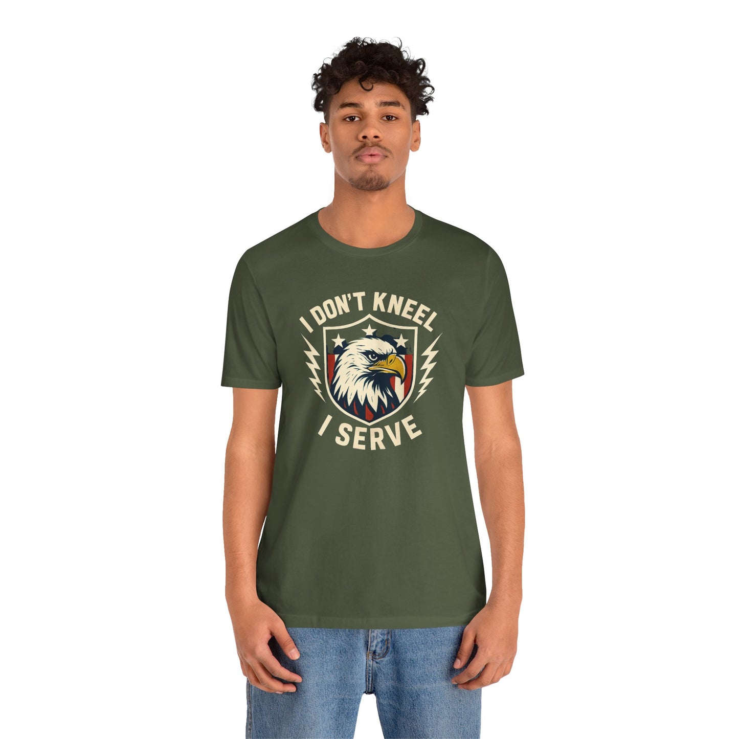I Don't Kneel Patriotic tee
