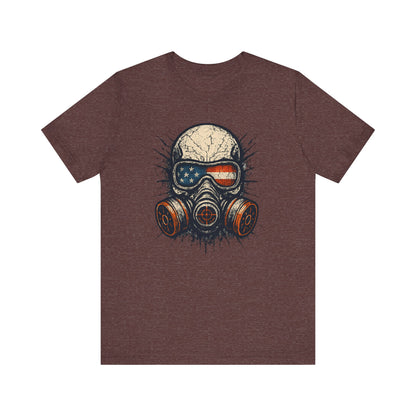 Vintage Gas Mask Unisex Tee