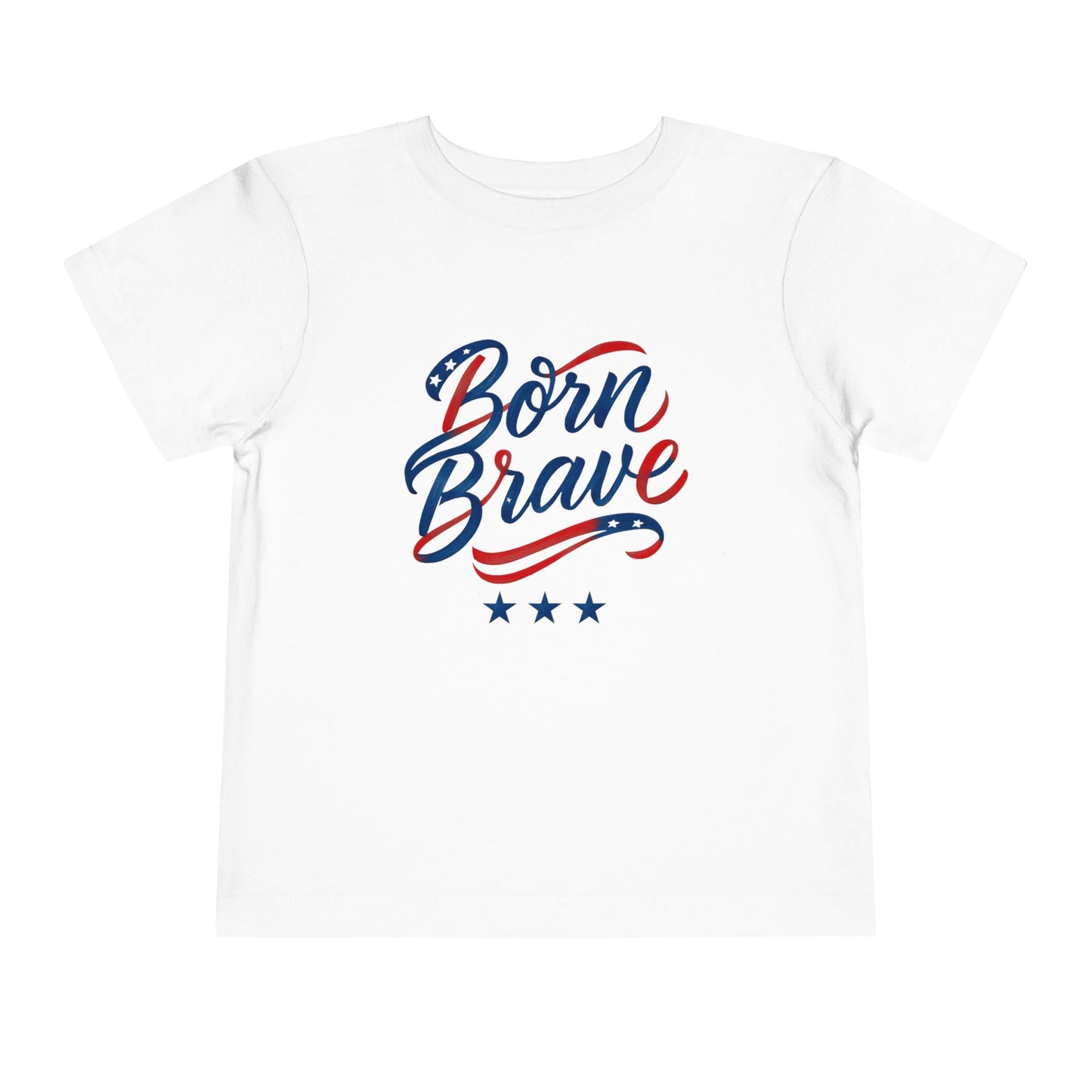 Born Brave' Graphic Tee, Toddler Short Sleeve Tee