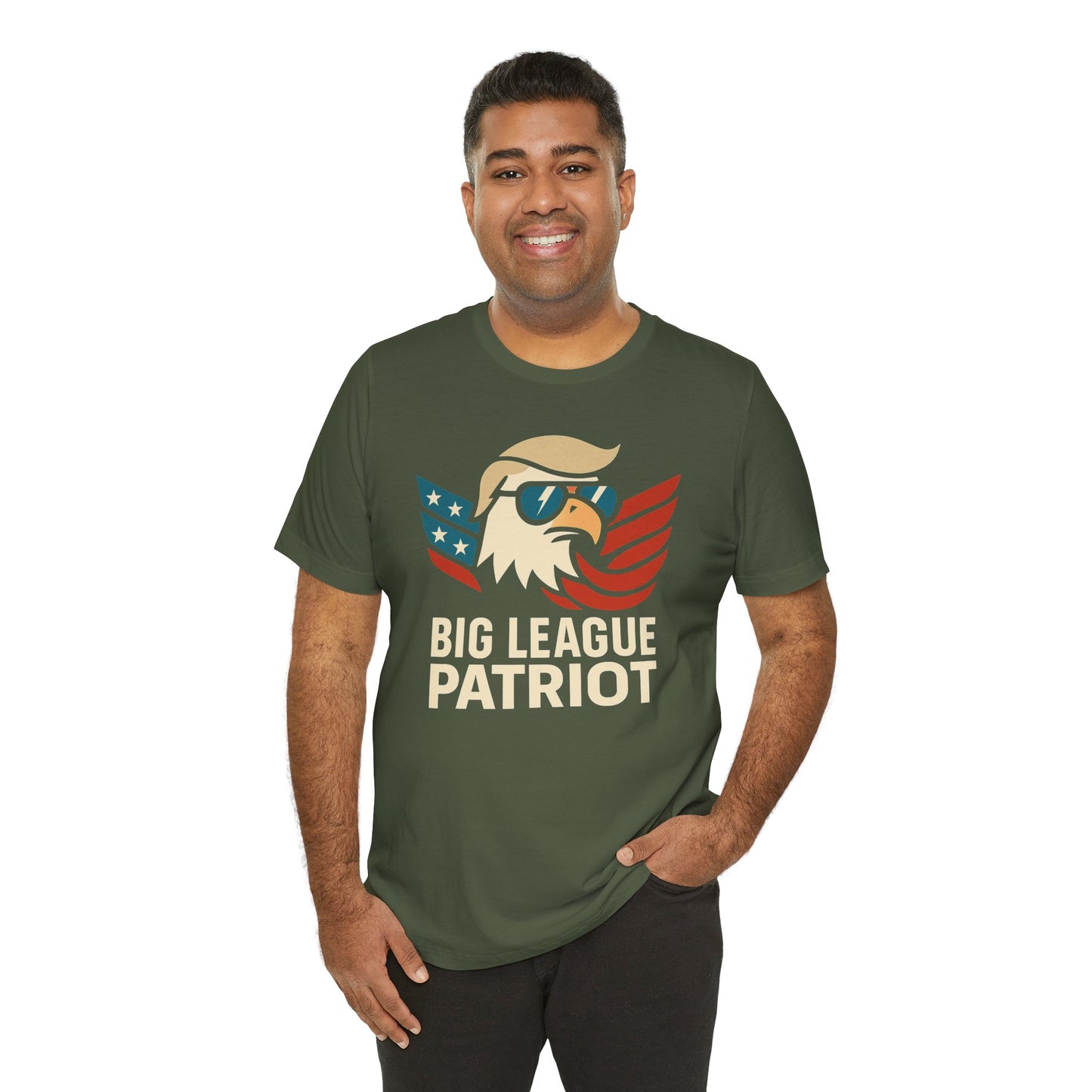 Big League Patriot Tee