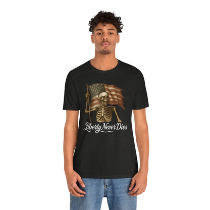 Grunge Tee - Freedom Never Dies Design