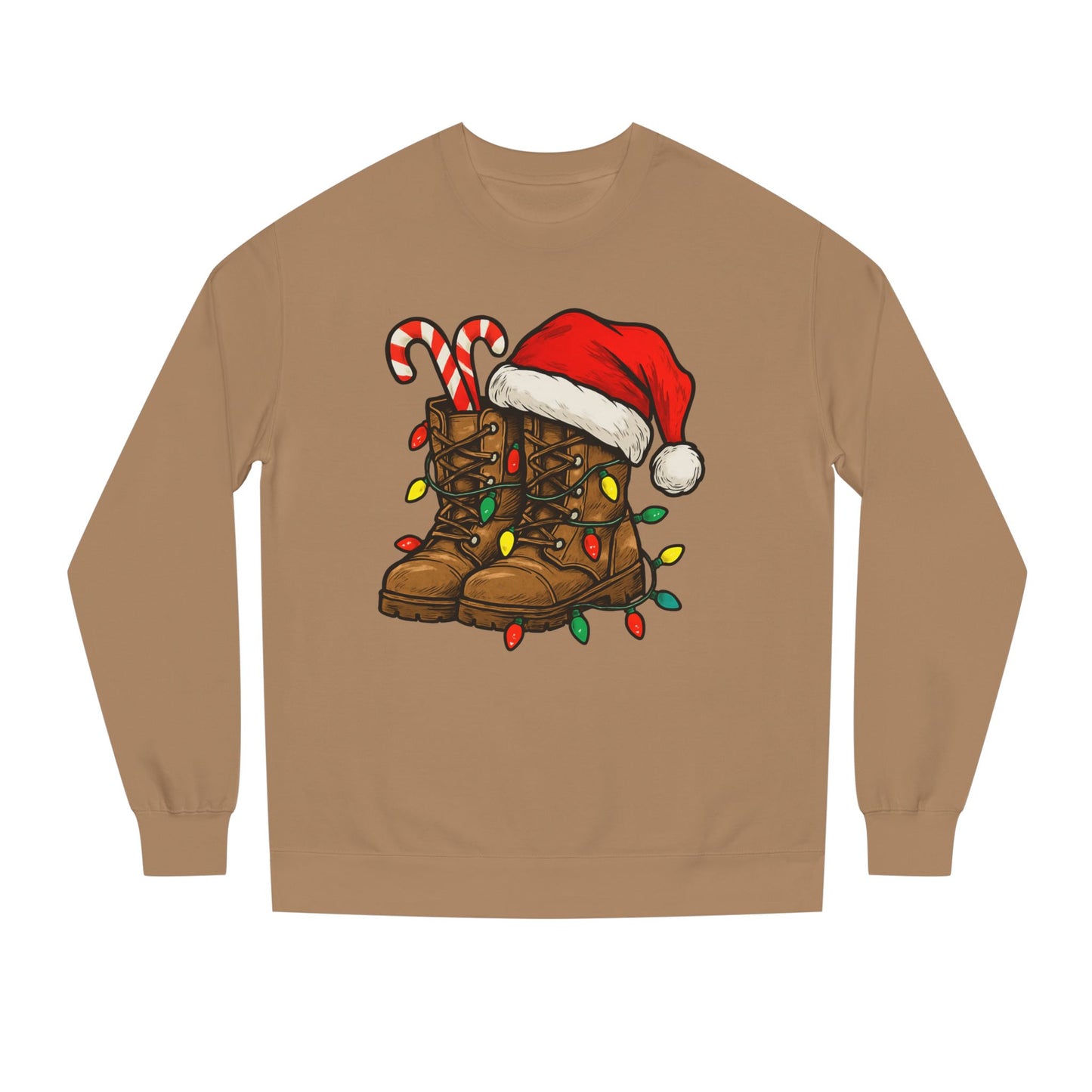 Christmas Work Boots sweatshirt