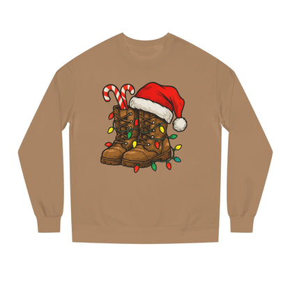 Christmas Work Boots sweatshirt
