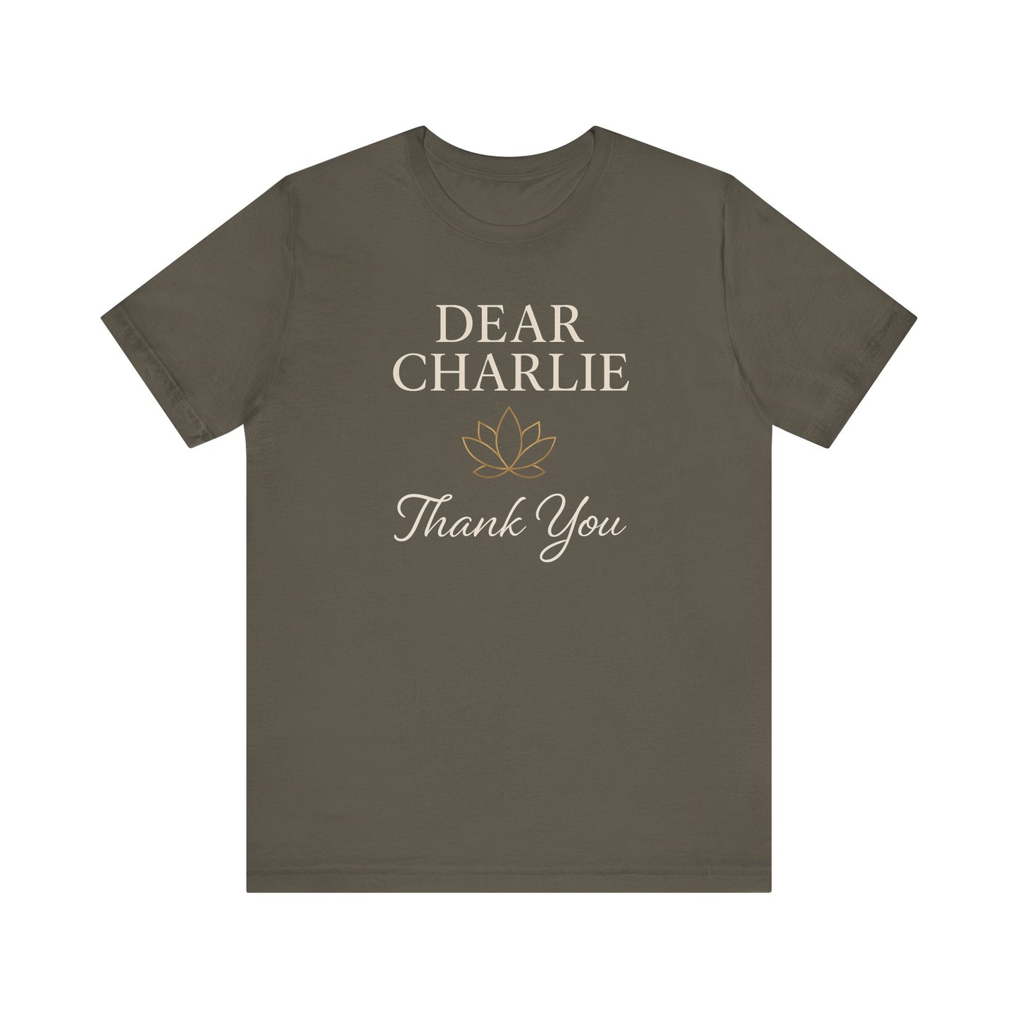 T-Shirt Thank You Charlie Conservative Values Tee