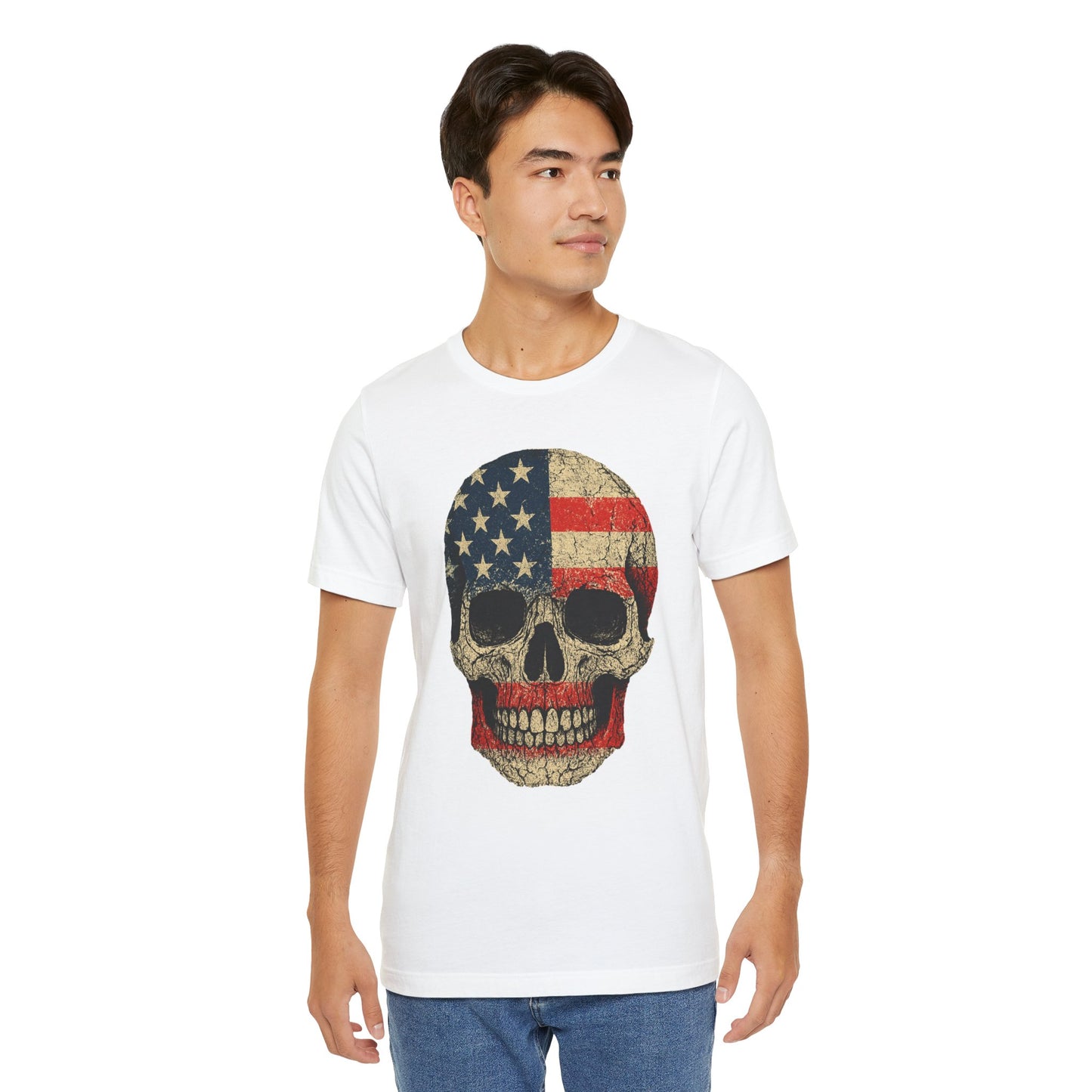 American Skull Graphic Tee