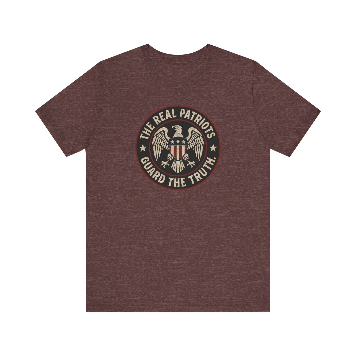 Real Patriots Guard the Truth | Unisex Jersey Tee for Freedom Lovers