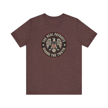 Real Patriots Guard the Truth tee