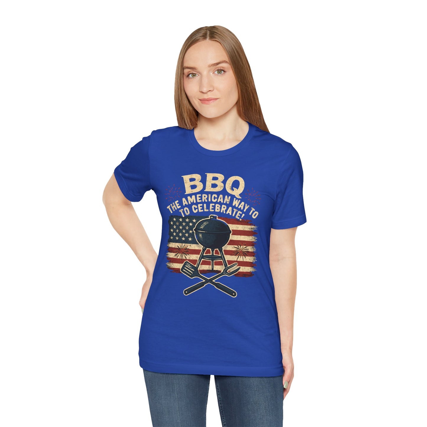 The way to celebrate in America BBQ tee