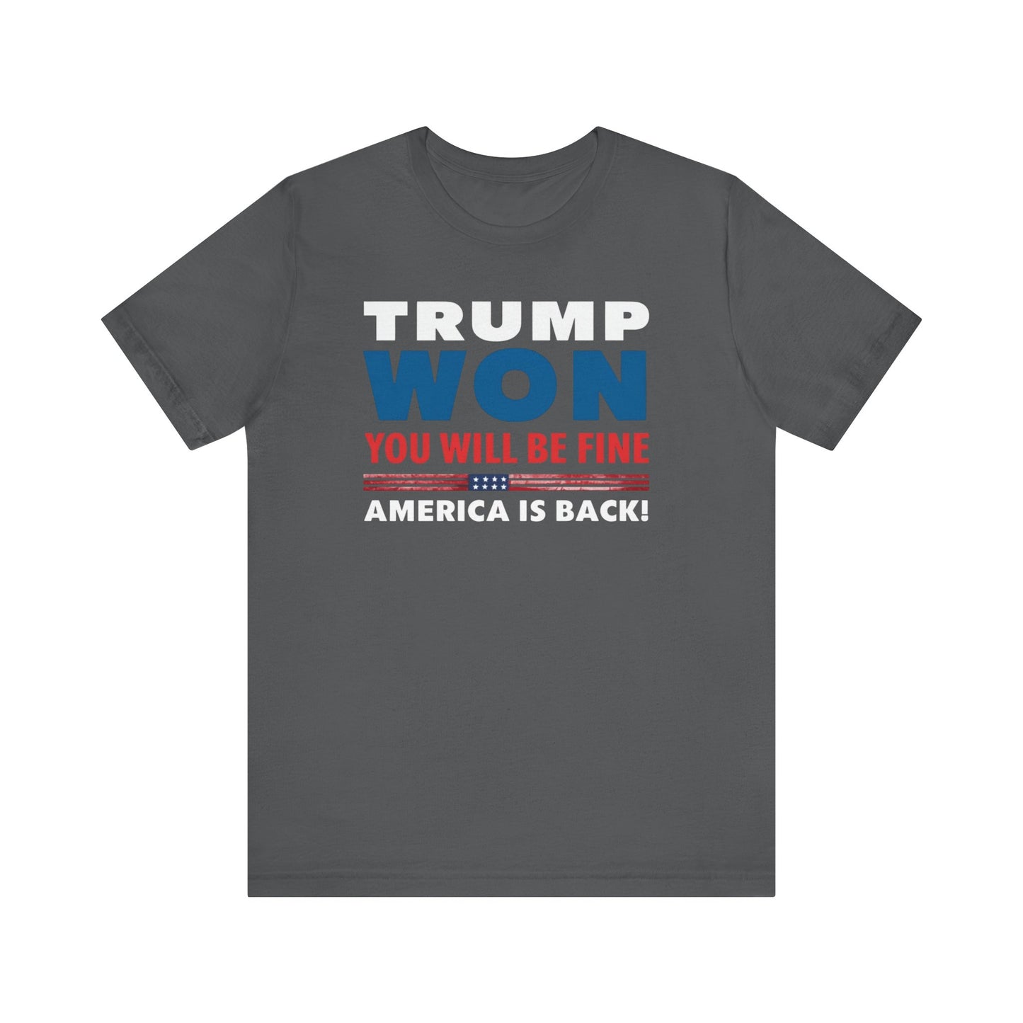 Trump Won - You'll be fine! tee
