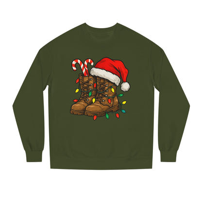 Christmas Work Boots sweatshirt
