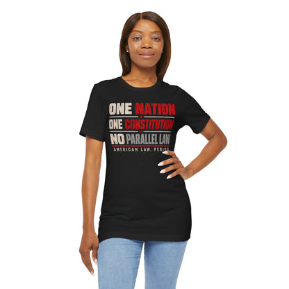 One Nation One Constitution Tee