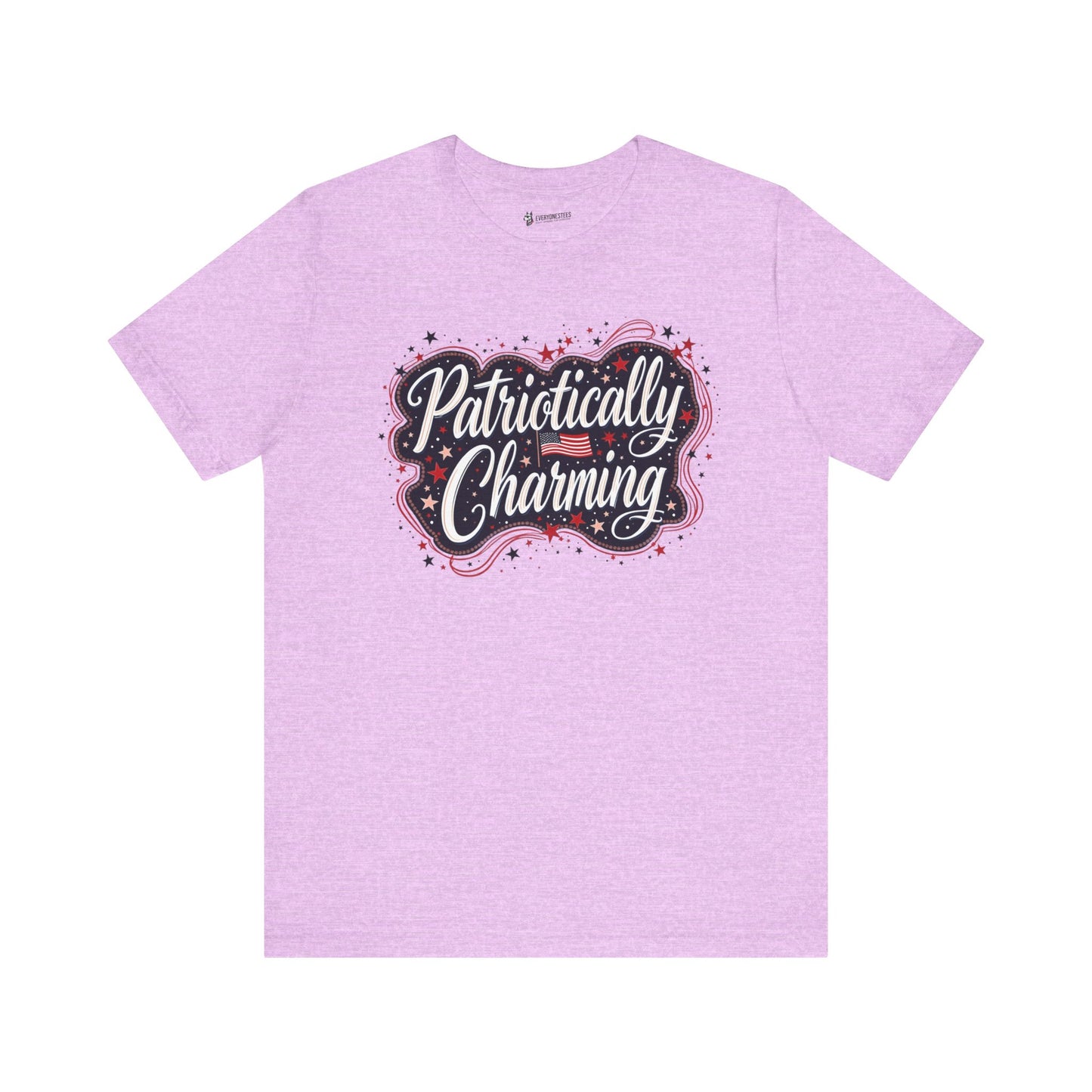 Patriotically Charming Unisex Tee - Perfect for Fourth of July and Celebrations