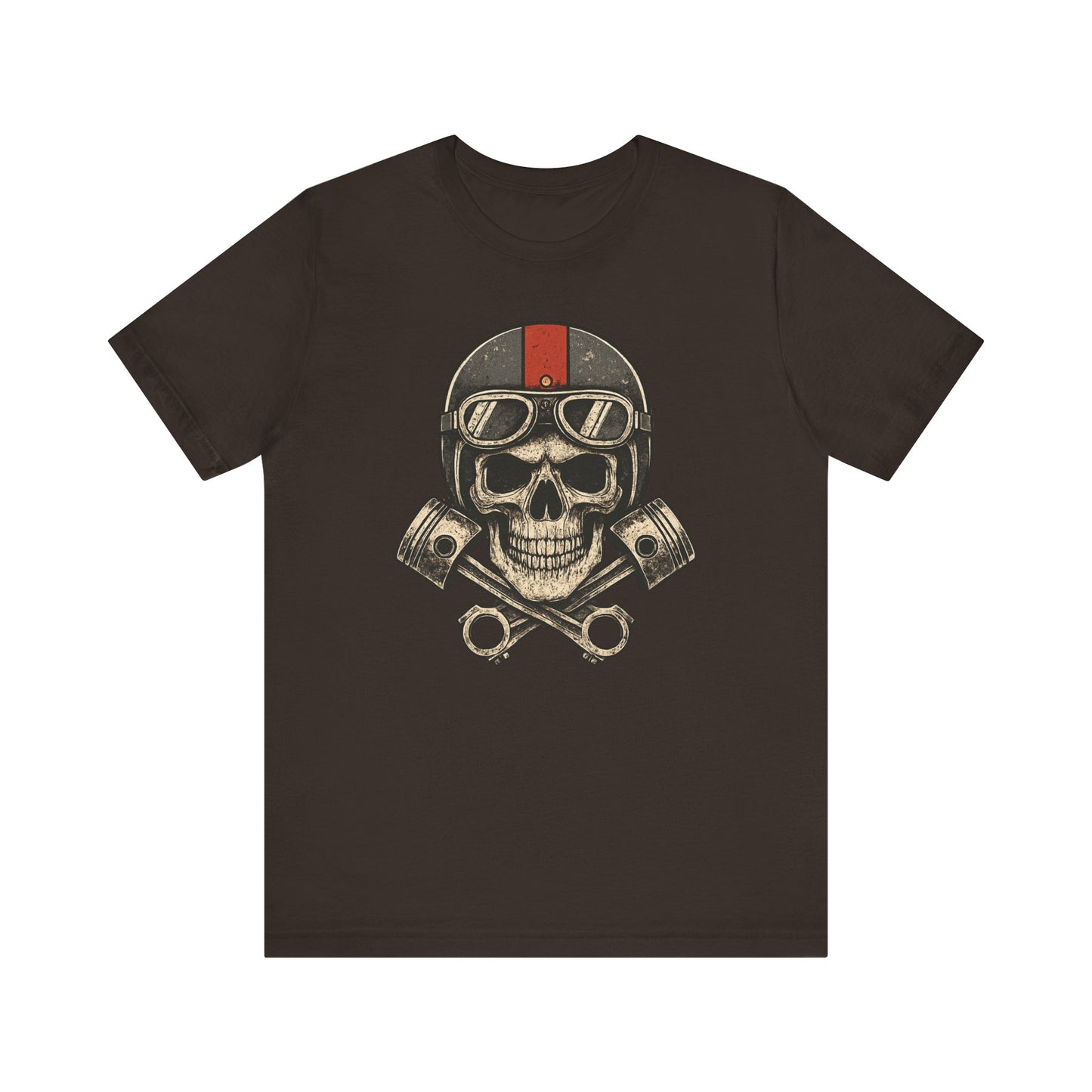 Skull & Piston Biker Tee