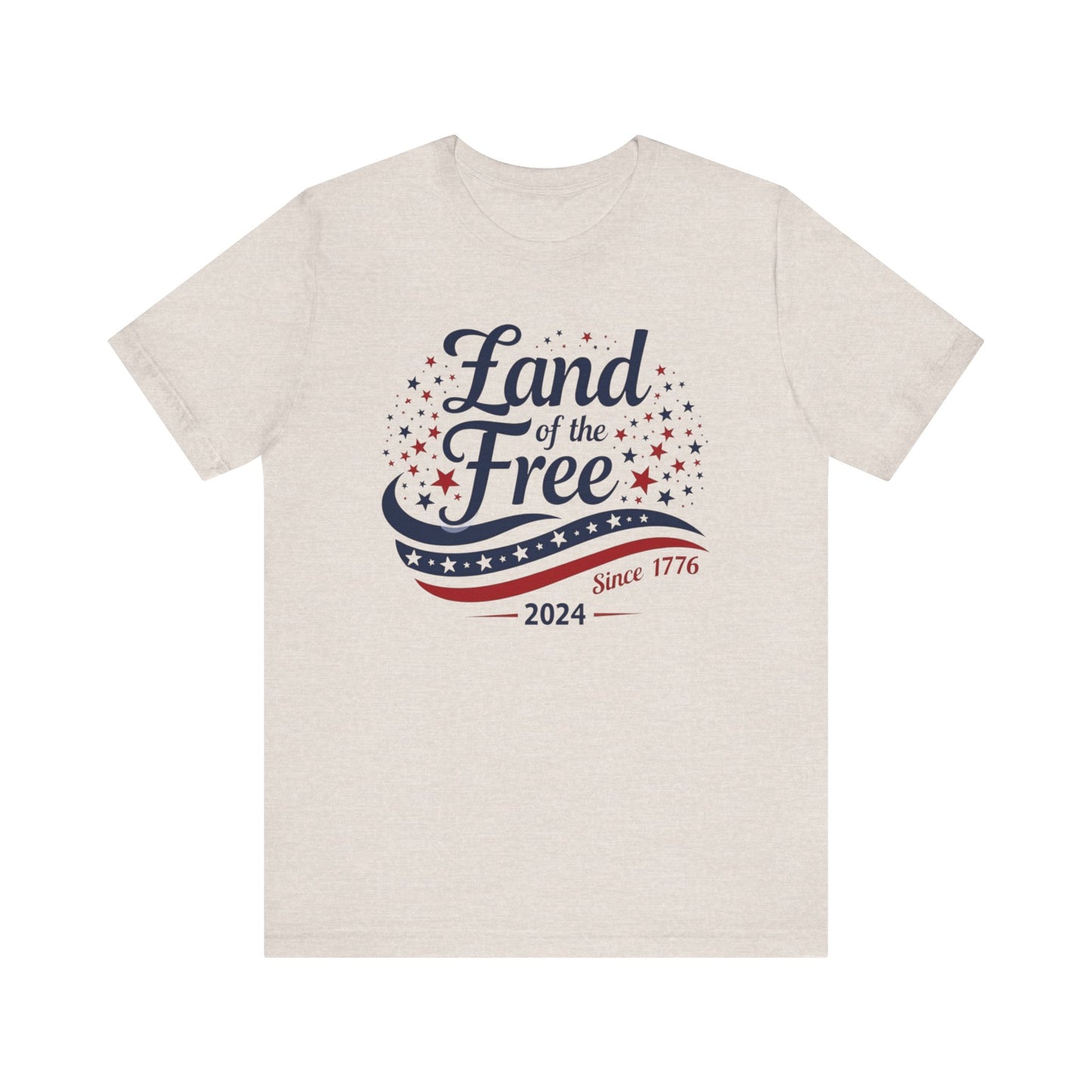 Land of the Free - Unisex Jersey Short Sleeve Tee