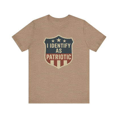 Patriotic Tee Shirt for Independence Day Celebrations